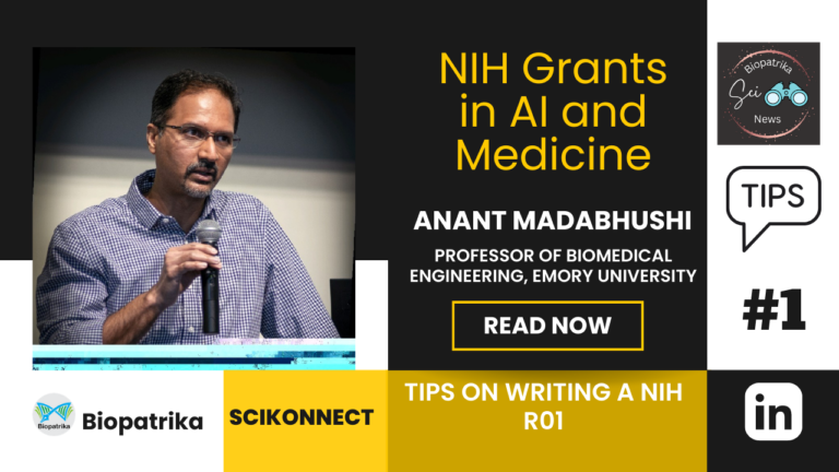 Tips on Writing Successful NIH Grants in AI and Medicine
