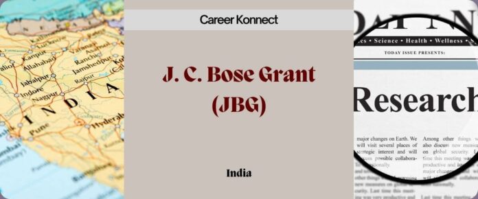 J. C. Bose Grant (JBG)
