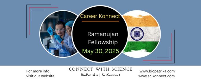 ANRF India invites nominations for the Ramanujan Fellowship