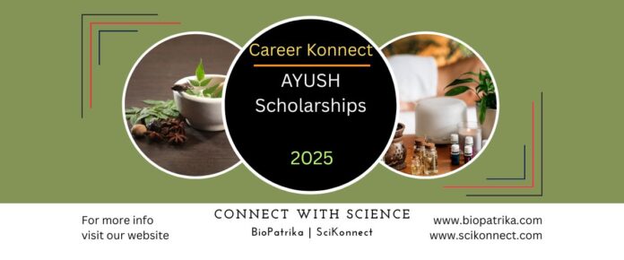 AYUSH Scholarships for Academic year 2025-26