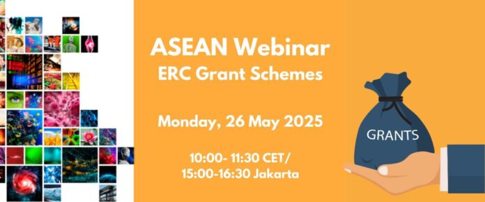 European Research Council (ERC) grants for ASEAN