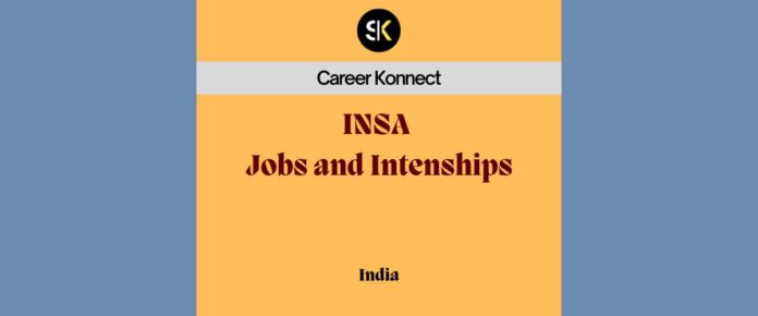 INSA - Jobs and Intenships