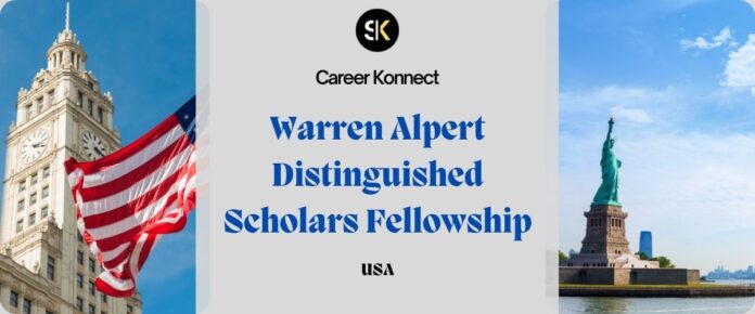 Warren Alpert Distinguished Scholars Fellowship