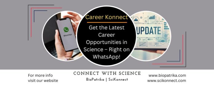 Get the Latest Career Opportunities in Science – Right on WhatsApp!