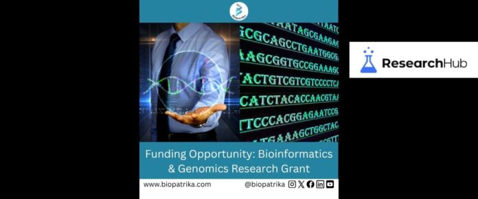 Funding Opportunity Bioinformatics & Genomics Research Grant