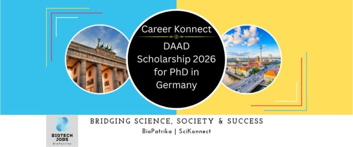DAAD Scholarship 2026 for PhD in Germany