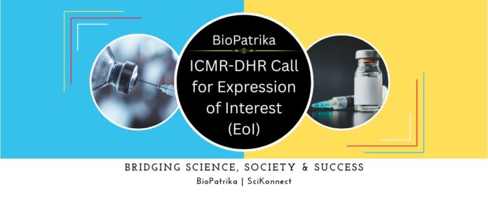 ICMR-DHR Call for Expression of Interest (EoI)