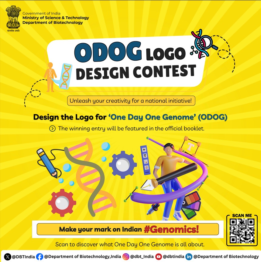Logo design competition - one day one genome