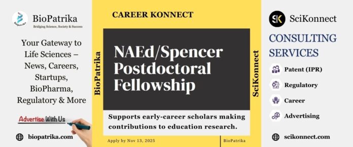 NAEd Spencer Postdoctoral Fellowship