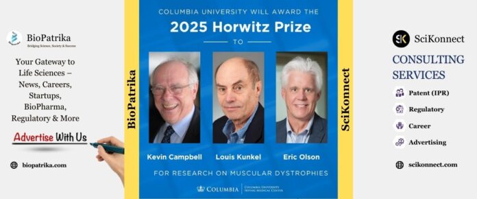 2025 Horwitz Prize Honors Pioneers of Muscular Dystrophy Research