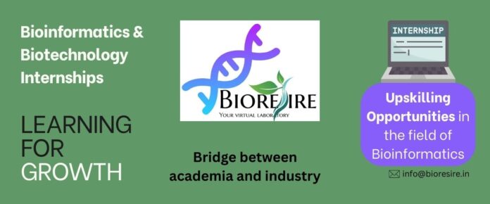 Bioinformatics & Biotechnology Internships - BioResire