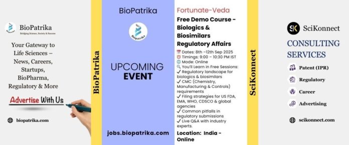 Free Demo Course Biologics & Biosimilars Regulatory Affairs