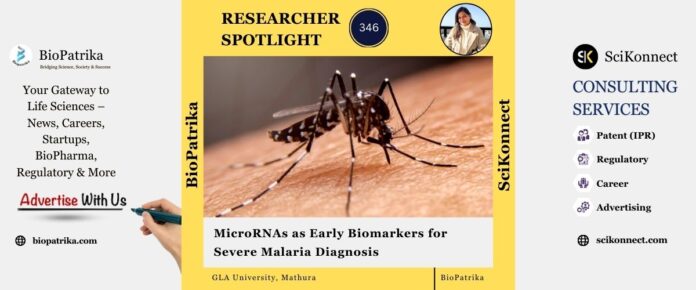 MicroRNAs as Early Biomarkers for Severe Malaria Diagnosis