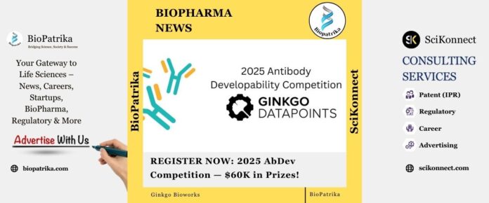 REGISTER NOW 2025 AbDev Competition — $60K in Prizes!