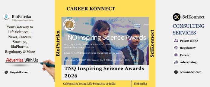 TNQ Inspiring Science Awards 2026 Application open now