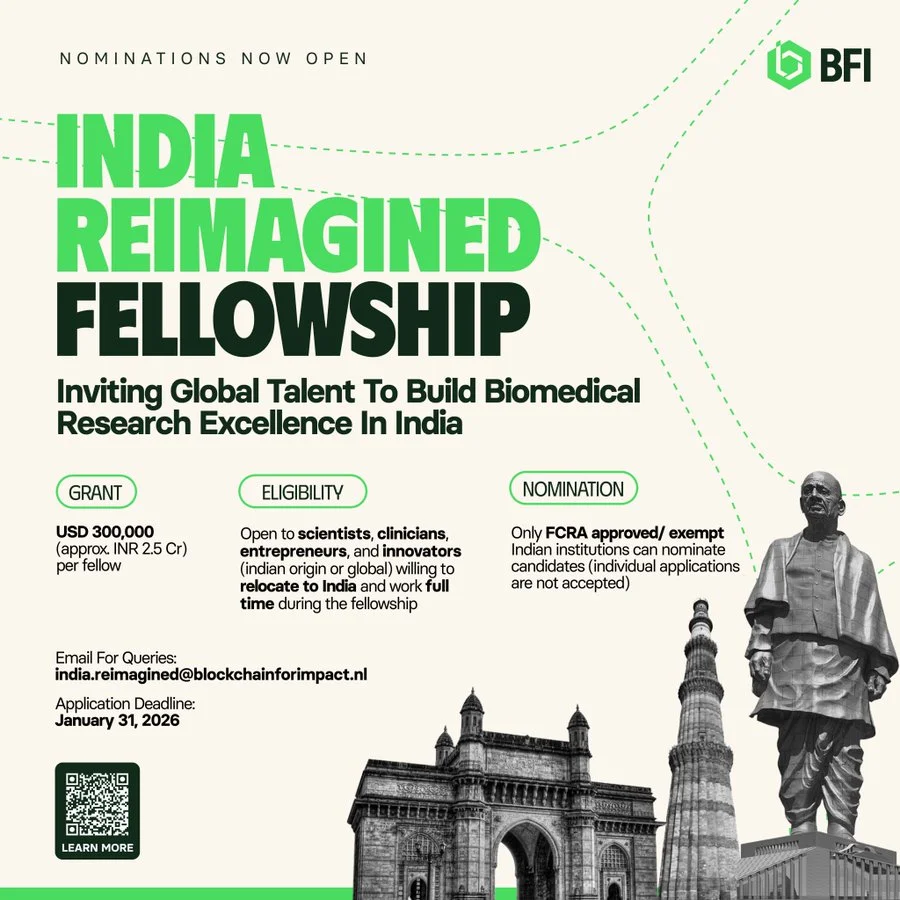Call for Nominations - India Reimagined Fellowship