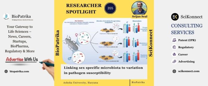 Linking sex specific microbiota to variation in pathogen susceptibility