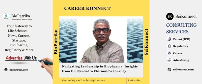 Navigating Leadership in Biopharma Insights from Dr. Narendra Chirmule's Journey