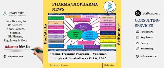 Online Training Program – Vaccines, Biologics & Biosimilars