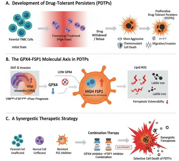 Targeting the Sneaky GPX4–FSP1 Redox Switch to Defeat Drug-resistance in TNBC