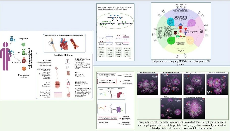 Pharmacoepigenomics of Antihypertensives Drug action, Adverse-Drug reactions, and Drug Repurposing