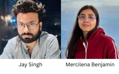 Jay Singh and Mercilena Benjamin