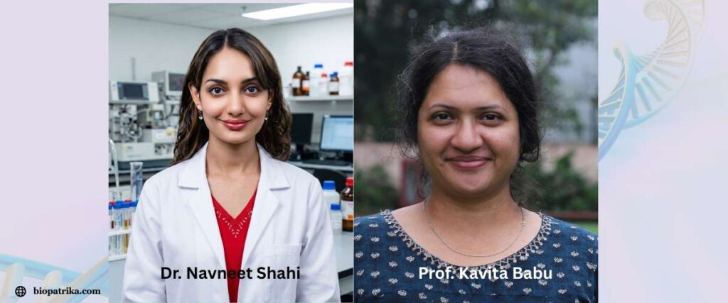 Dr. Navneet Shahi and Prof. Kavita Babu