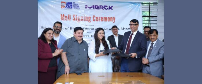 Merck and JSS AHER Mysuru Launch CATALYST Program to Skill Pharma Students