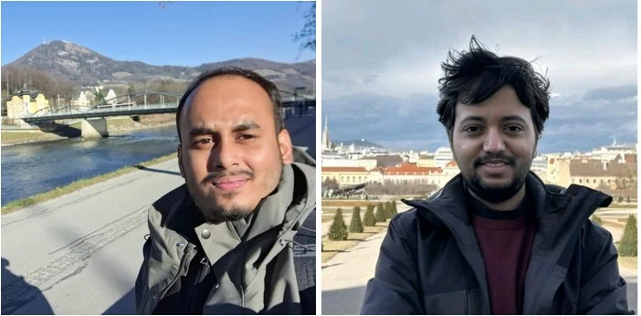 Arnav Saha and Tushar Manik Sherkhane