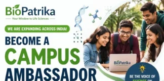 Join BioPatrika as a Campus Ambassador (Volunteer Program) Join BioPatrika as a Campus Ambassador (Volunteer Program)
