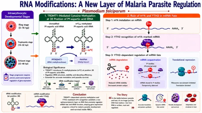 RNA Modifications in Malaria Parasites Reveal New Targets for Antimalarial Drug Discovery