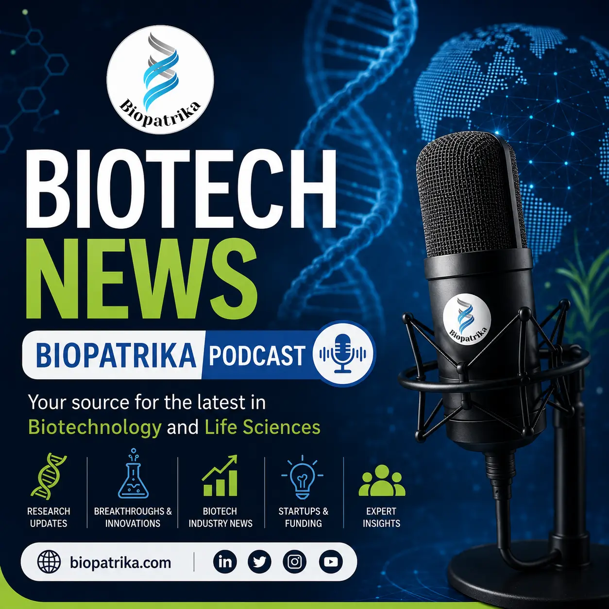 Biotech News  BioPatrika Podcast