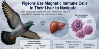 Homing Pigeons Use Magnetic Immune Cells to Navigate Homing Pigeons Use Magnetic Immune Cells to Navigate, Study Finds
