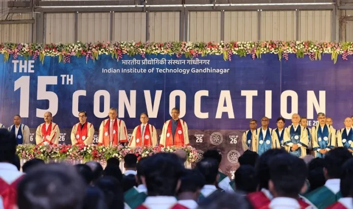 IIT Gandhinagar Marks 15th Convocation, Celebrates Class of 2026 with 734 Degrees Awarded 