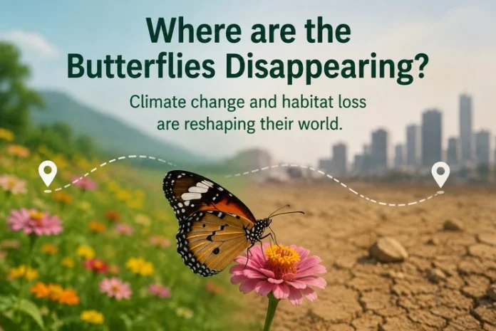 Where Are the Butterflies Disappearing Climate Change and Species Range Shifts