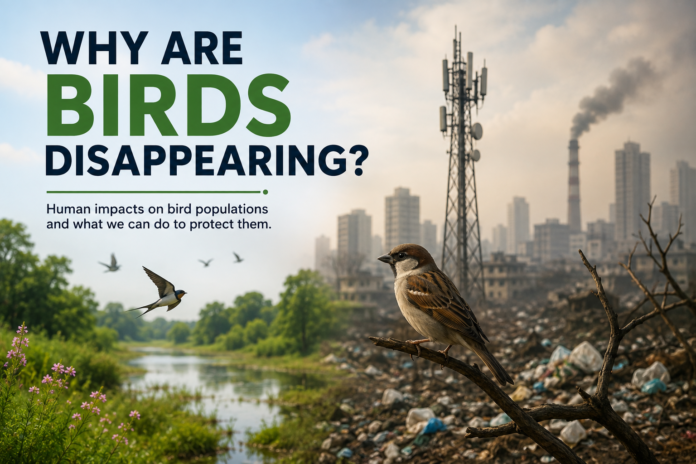 Why Are Birds Disappearing Human Impacts on Bird Populations