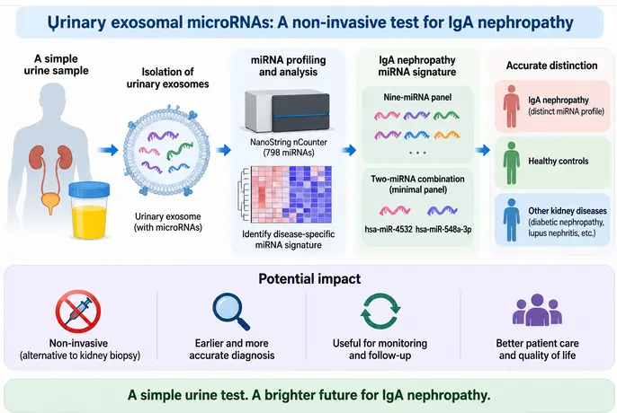 Urinary Exosomal microRNAs Show Promise as Non-Invasive Markers for IgA Nephropathy