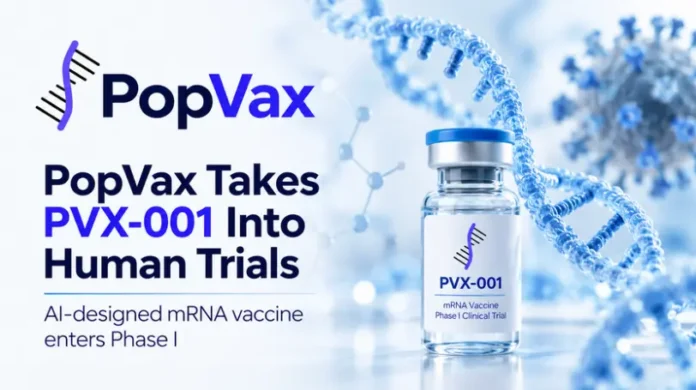 PopVax Takes AI-Designed COVID-19 Vaccine PVX-001 Into Human Trials