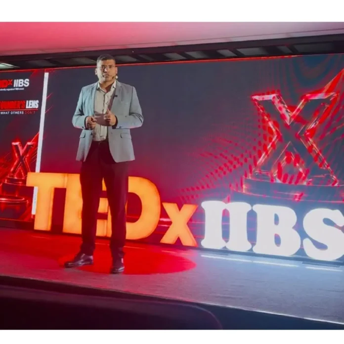 Vivek Mishra at TEDxIIBS The Founder’s Lens